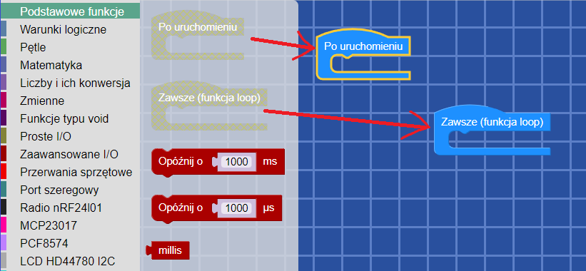 Główne funkcje programu